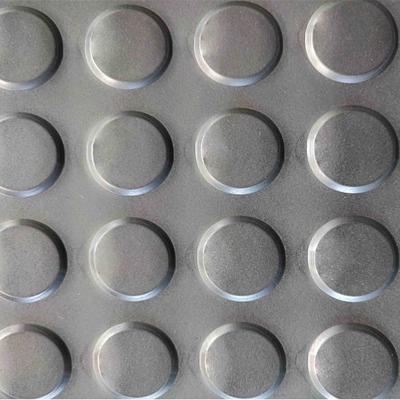 3MM νομισμάτων λαστιχένιο πατωμάτων φύλλο δαπέδων χαλιών αδιάβροχο αντιολισθητικό μαύρο λαστιχένιο