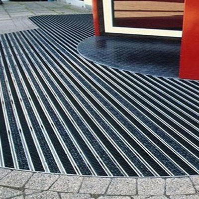 20 mm Depth Commercial Aluminium Entrance Mat Rubber Entrance Floor Mats
