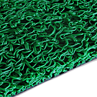 Βινυλίου χαλί 12mm ασφάλειας βρόχων αντιολισθητικό παχύ υποστηριγμένο χαλί σπειρών PVC